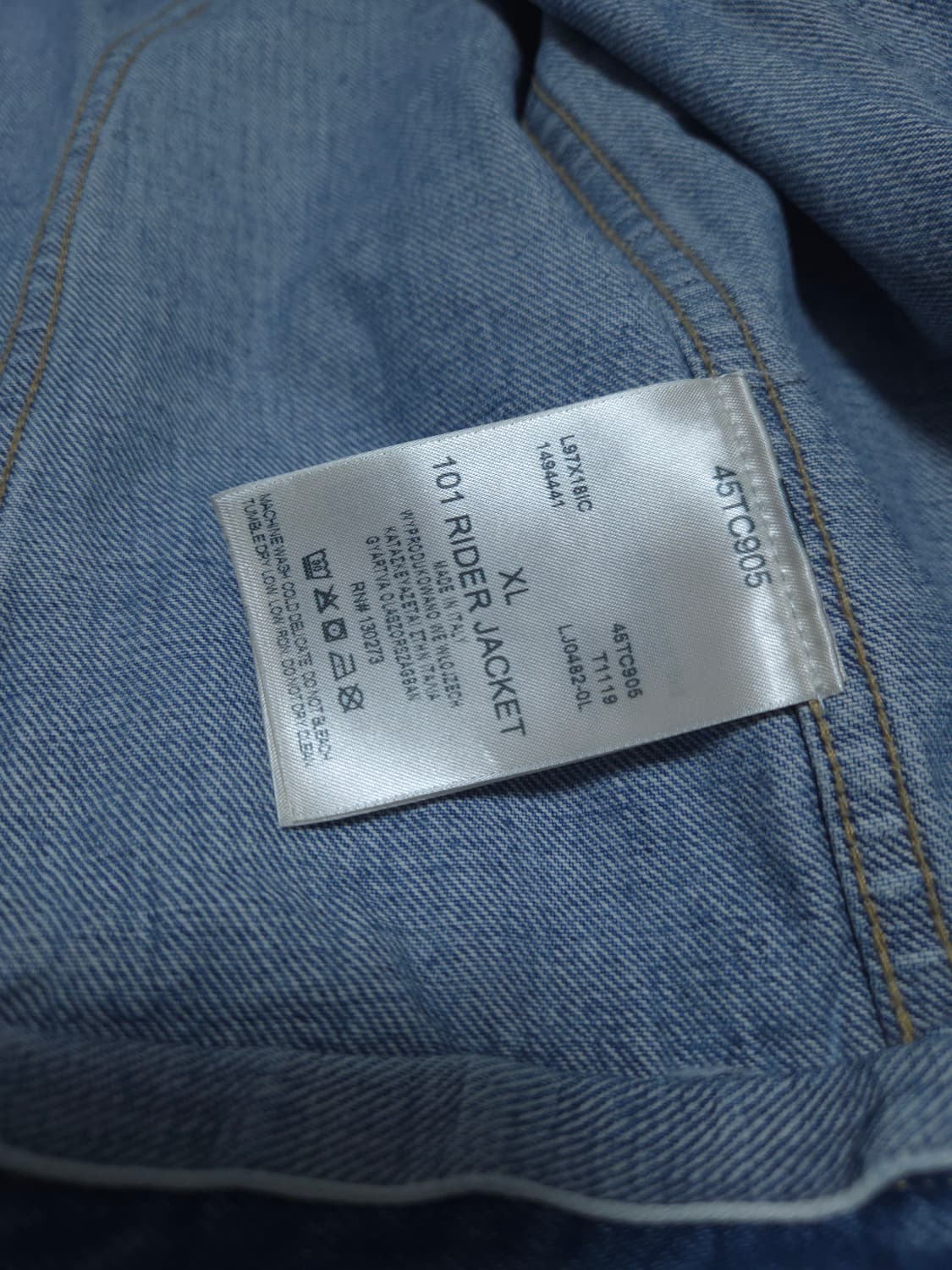 Lee 101 Rider Jacket 리 101 라이더 재킷 XL 상품이미지6