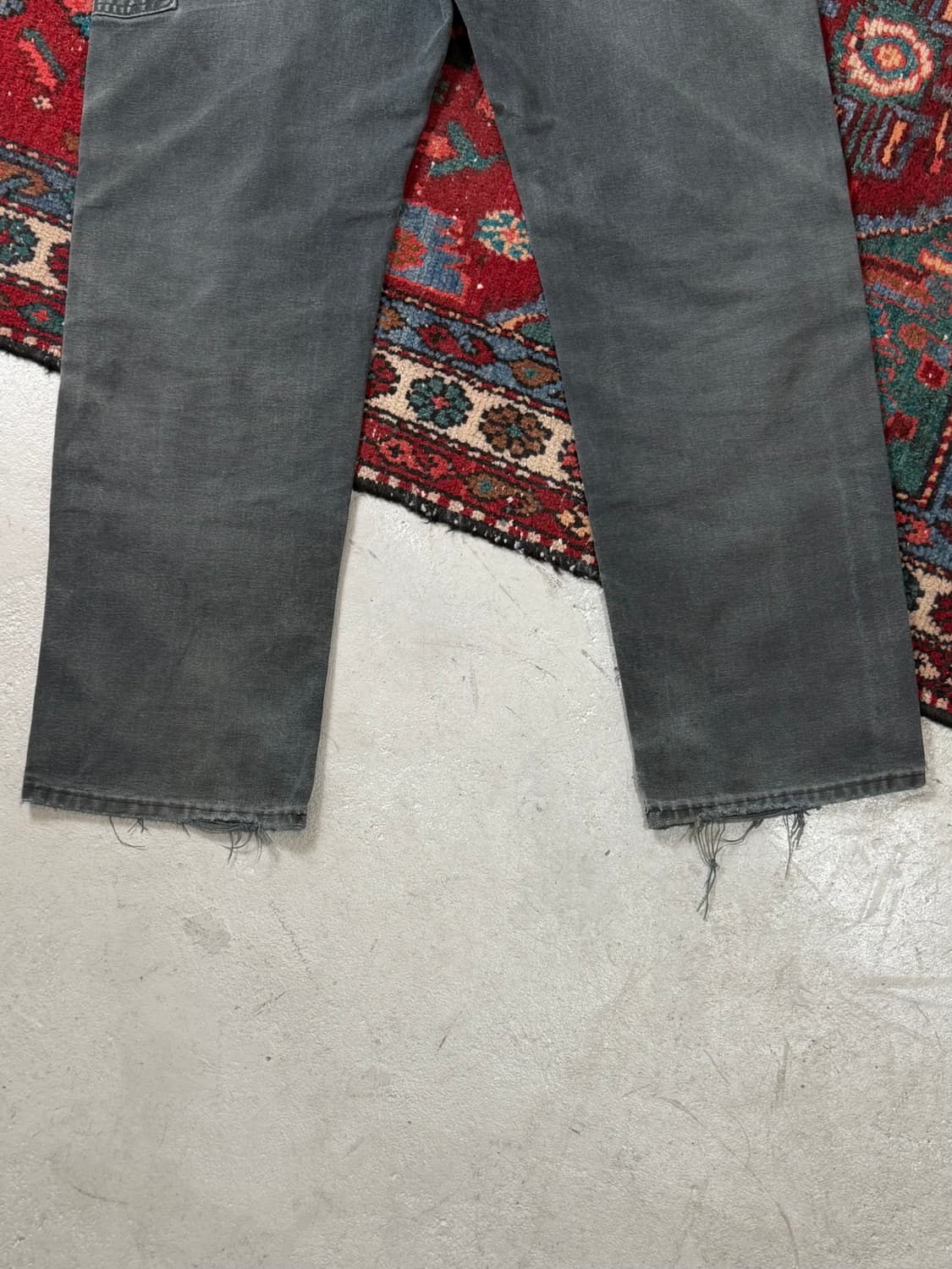 00's USA Made 칼하트 B01 더블니 블랙 칼하트 썩블니 좀비 상품이미지8