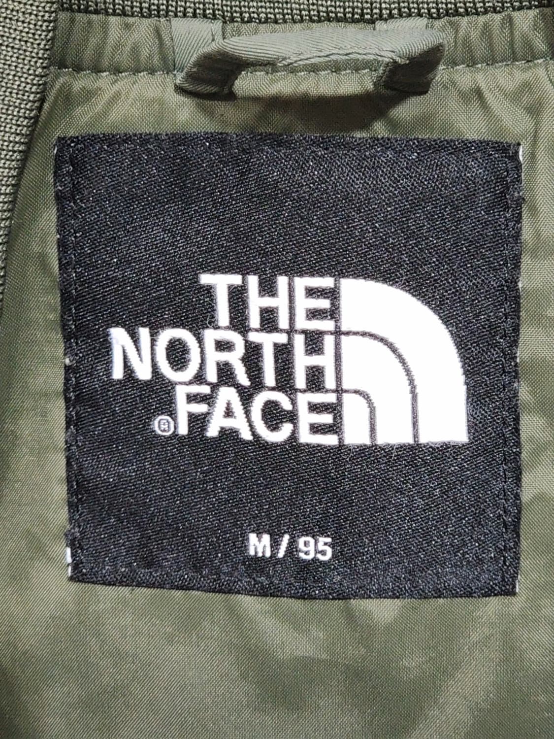 (M) 노스페이스 블루종 점퍼 카키 바람막이 아웃도어 자켓  상품이미지3