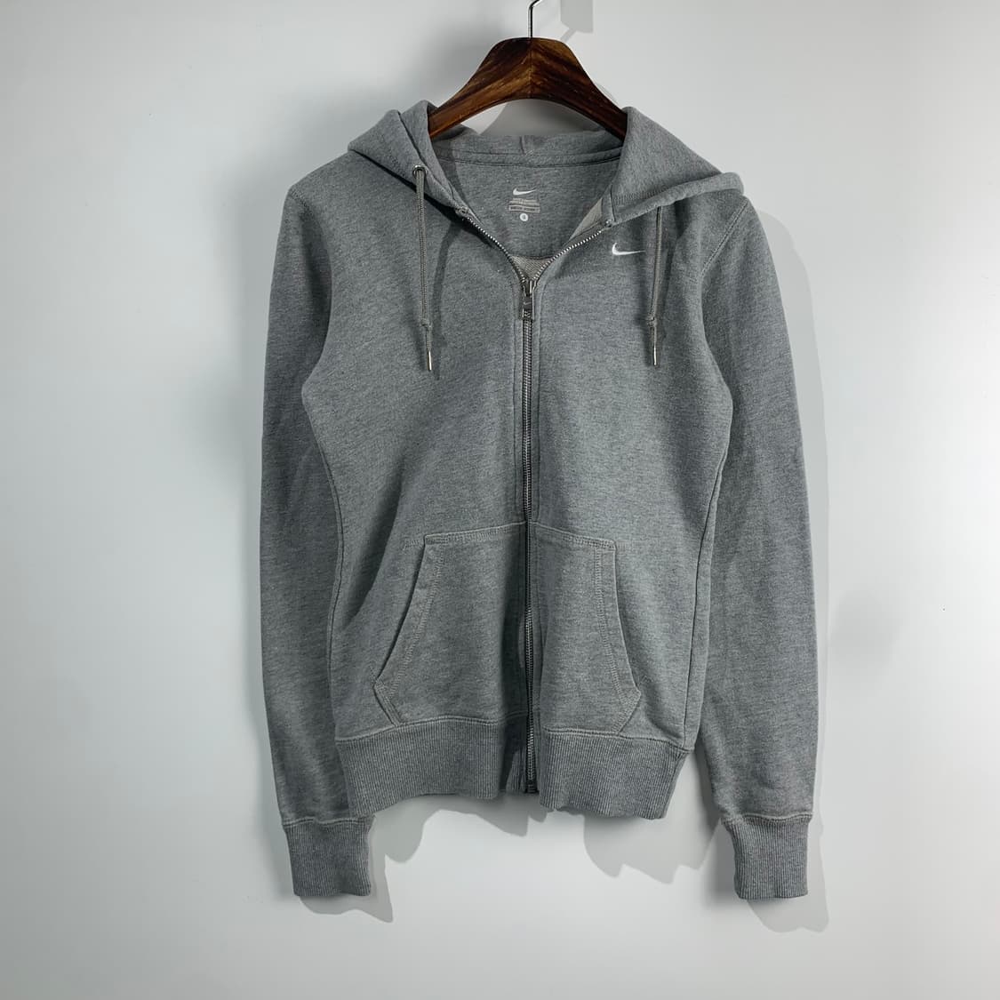 나이키 스우시 그레이 후드집업 상품이미지2