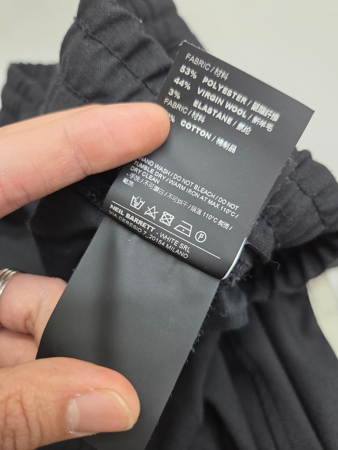 닐바렛 slouch fit 조거 바지 상품이미지5