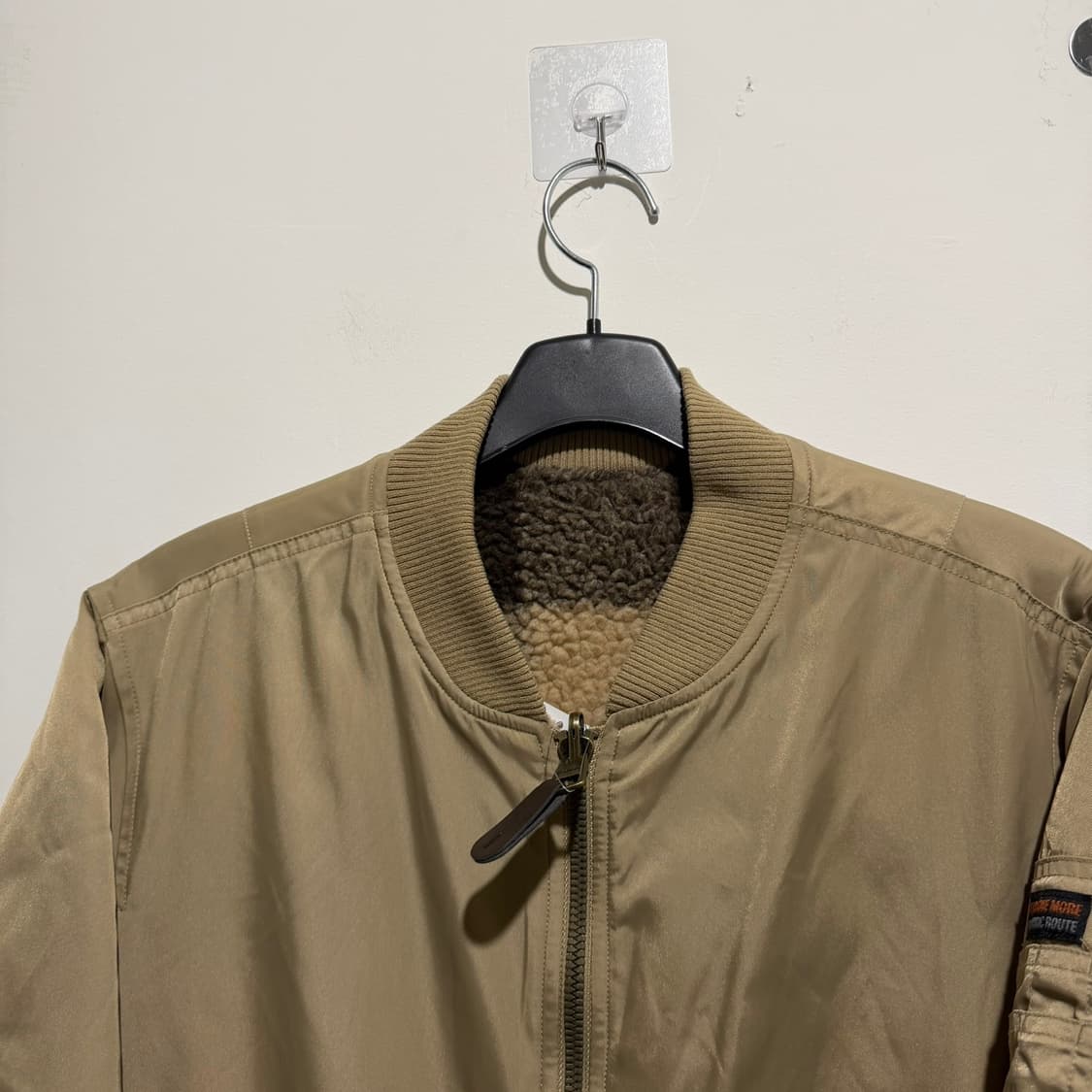 지프 양면 리버시블 후리스 항공점퍼 상품이미지2