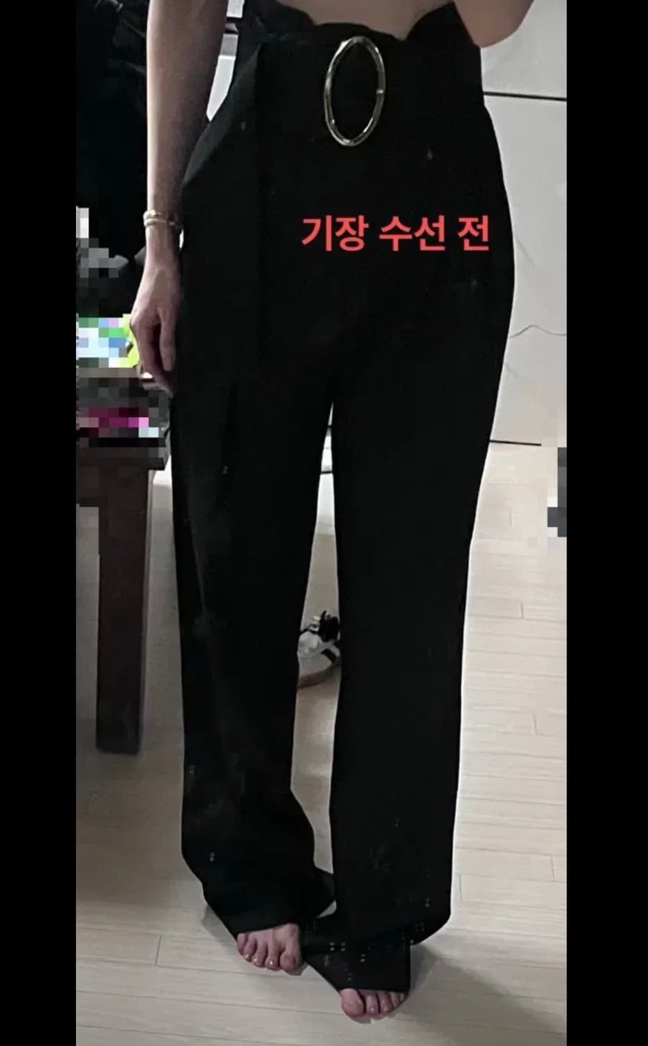 마른55 55 IRO 이로 정가70만 하이웨이스트 와이드팬츠 슬랙스 바지 상품이미지4