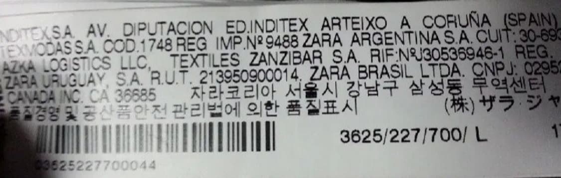 ZARA 자라 베이직 오리털 패딩 하프코트 L100 상품이미지5