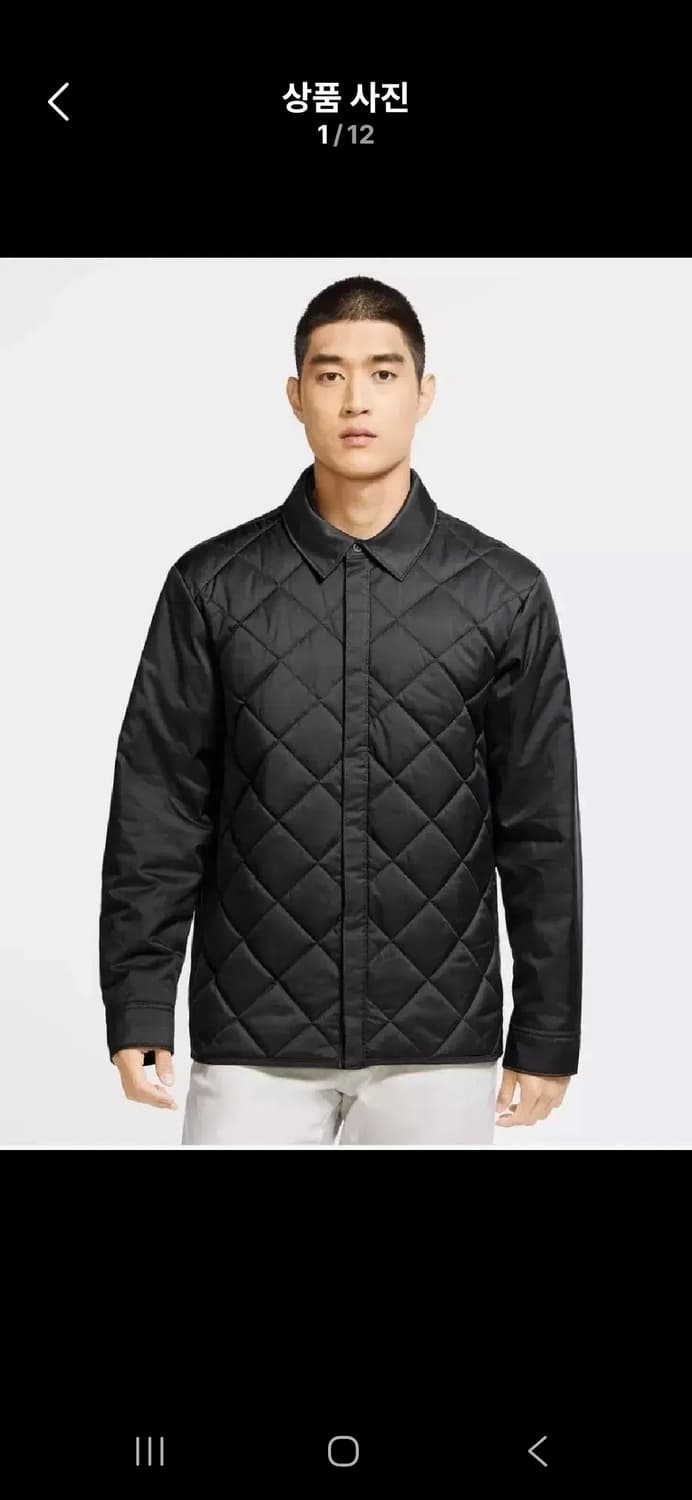 나이키 골프 남성 리펠 자켓 바람막이 블랙 xl 경량자켓 상품이미지1