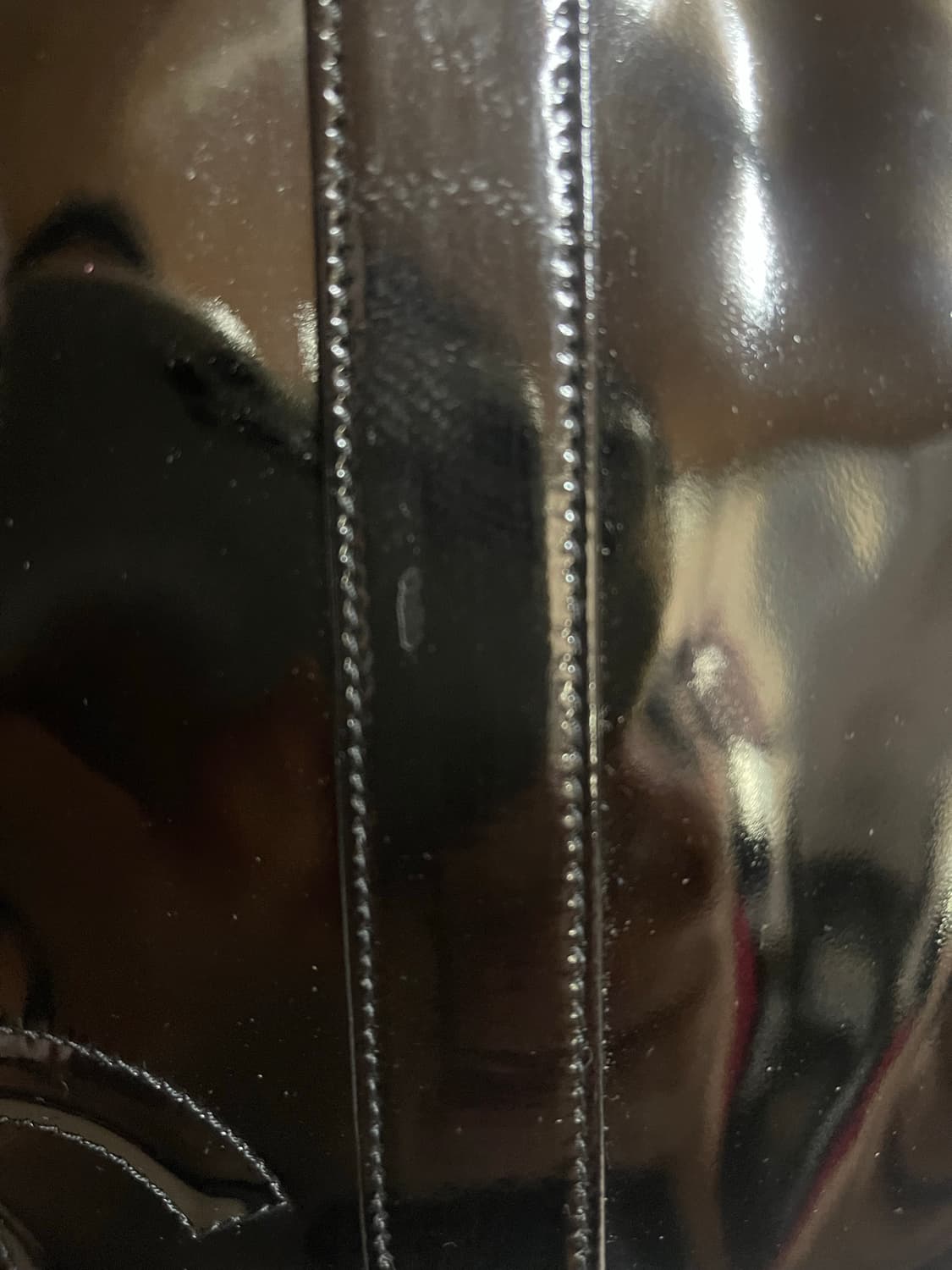  샤넬 에나멜 보스톤 백 상품이미지8