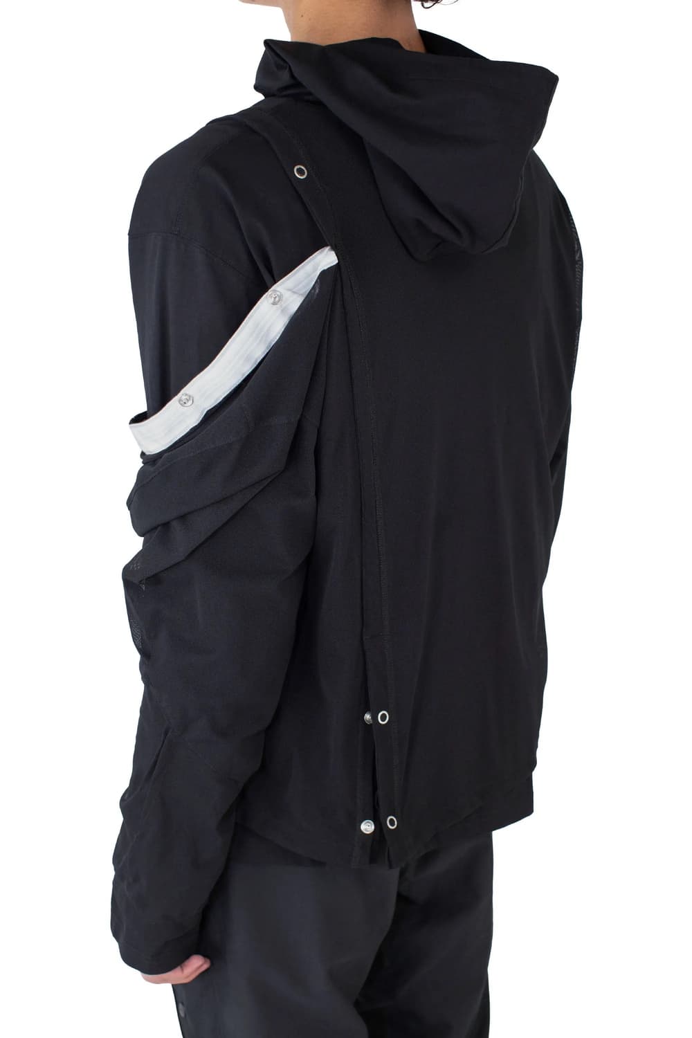 kiko kostadinov INEX HOODED TOP 블랙 44 상품이미지2