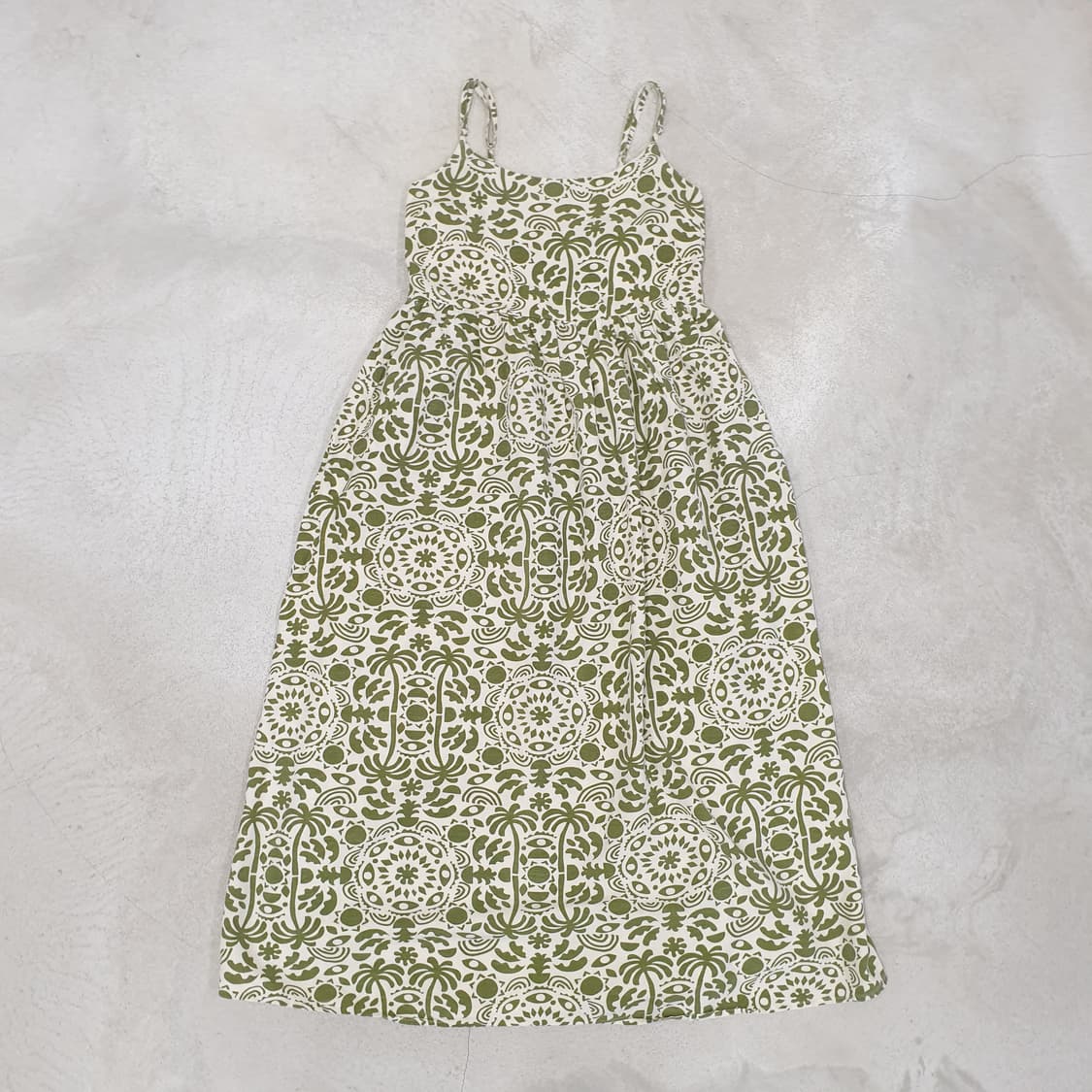 India 패턴 맥시 드레스 상품이미지1