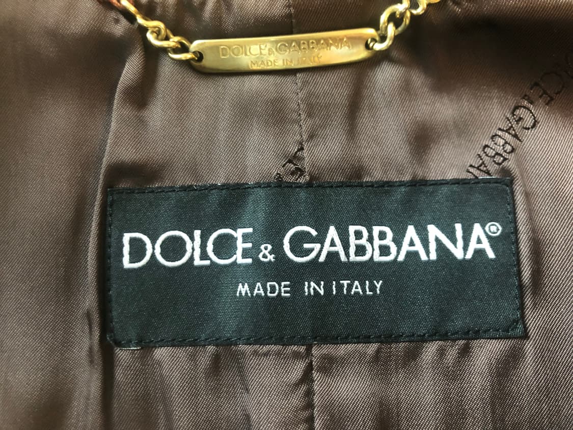 돌체앤가바나 빈티지 멀티포켓 양가죽 베스트 자켓 상품이미지8