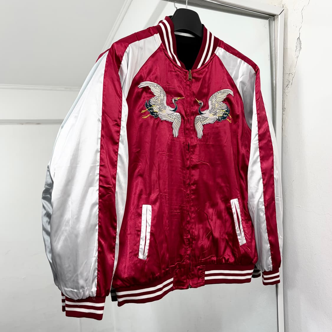 리버시블 벨벳 자수 스카쟌 자켓 상품이미지9