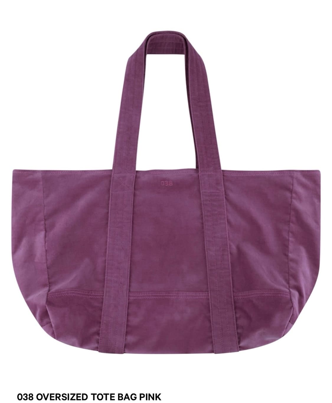 코이세이오 038 OVERSIZED TOTE BAG PINK 상품이미지1