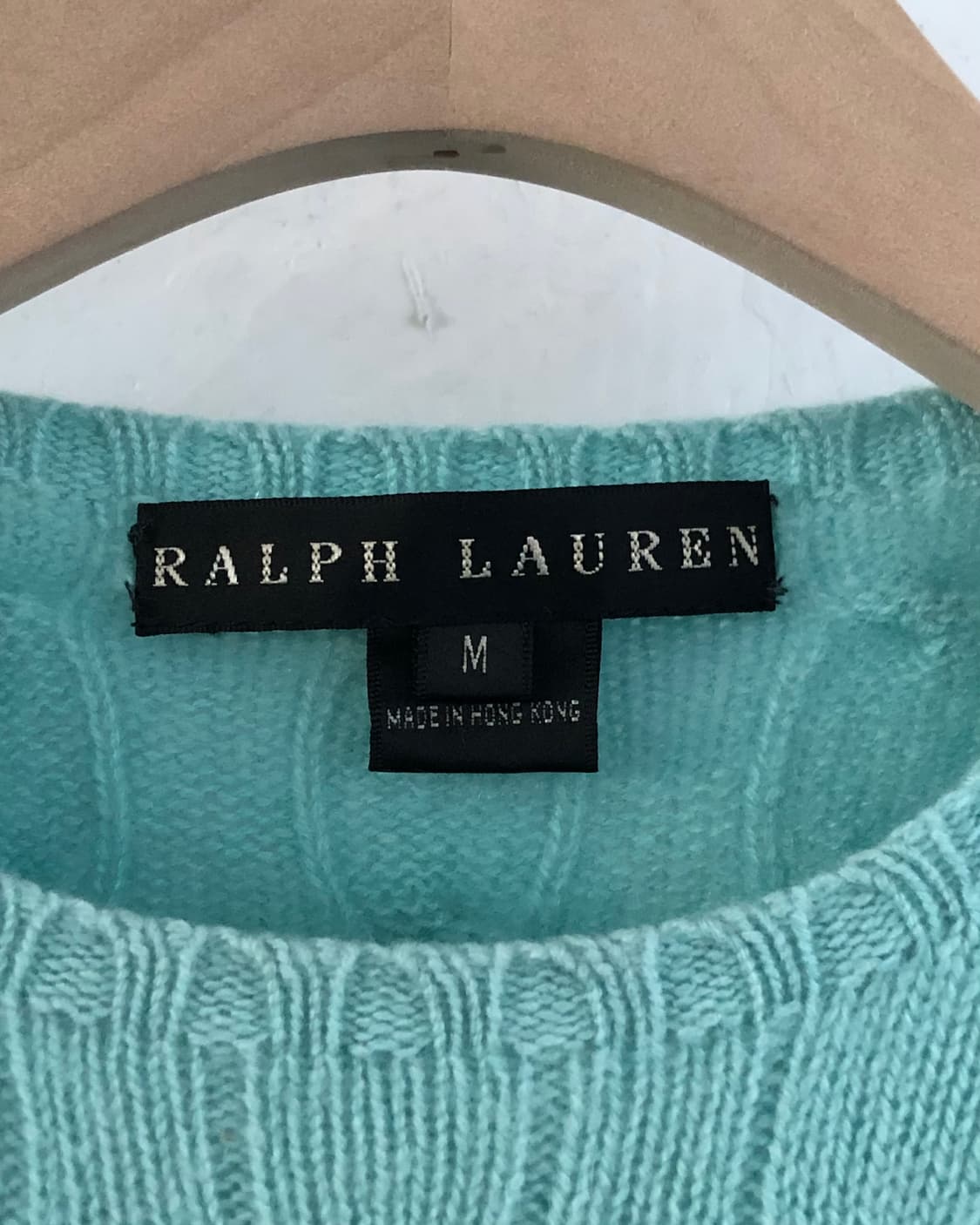 Polo 랄프로렌 우먼 캐시미어 케이블 반팔 니트 상품이미지5