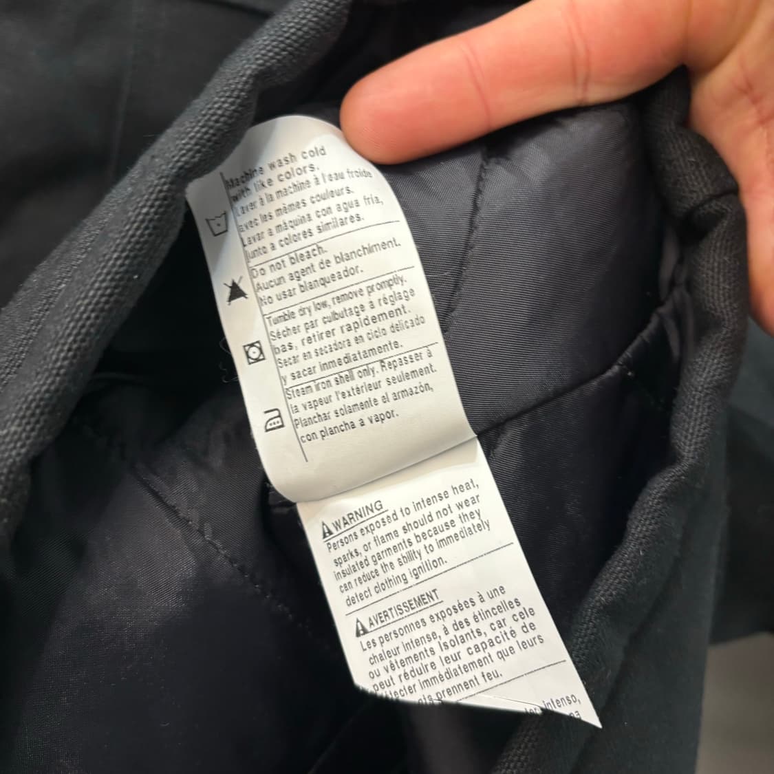 칼하트 C003 트레디셔널 코듀로이 블랙 워크자켓 M 상품이미지8