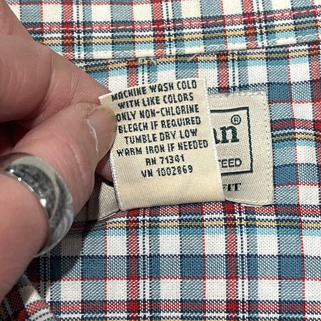 엘엘빈 체크 하프셔츠 s10634 상품이미지6