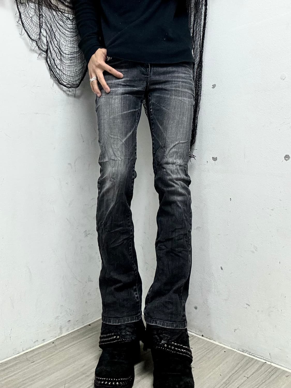 [Edwin]Semi-Boots Cut Washed Pants 상품이미지1