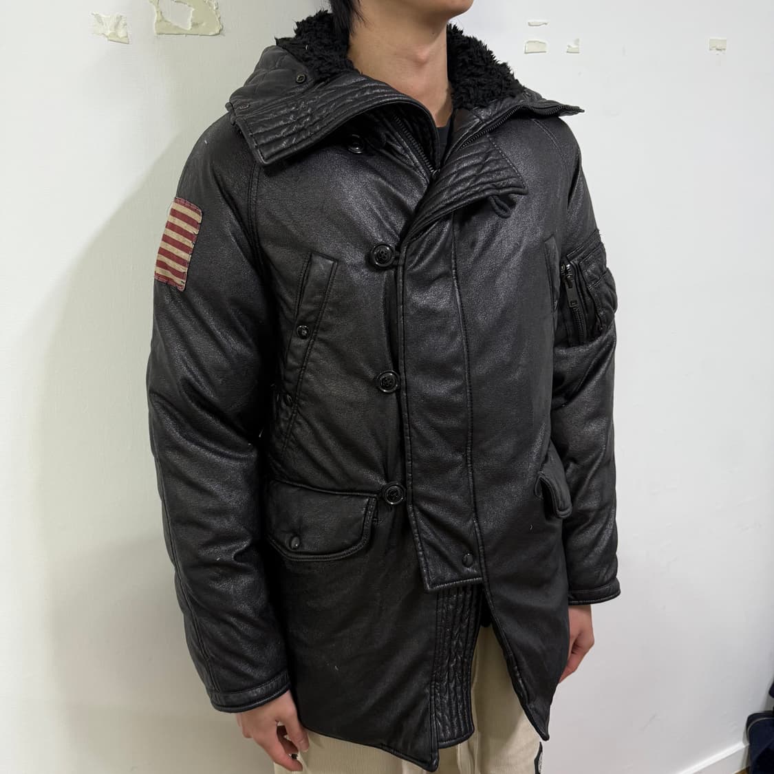 폴로 데님앤서플라이 성조기 N3B 점퍼 상품이미지4