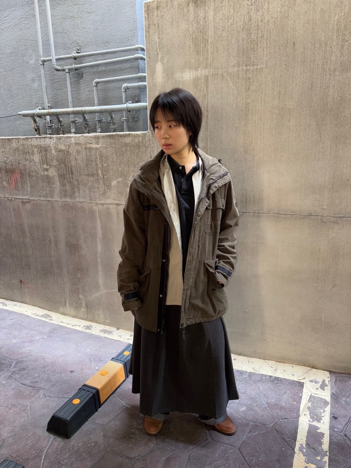 노스페이스 야상(화이트 라벨) 상품이미지1