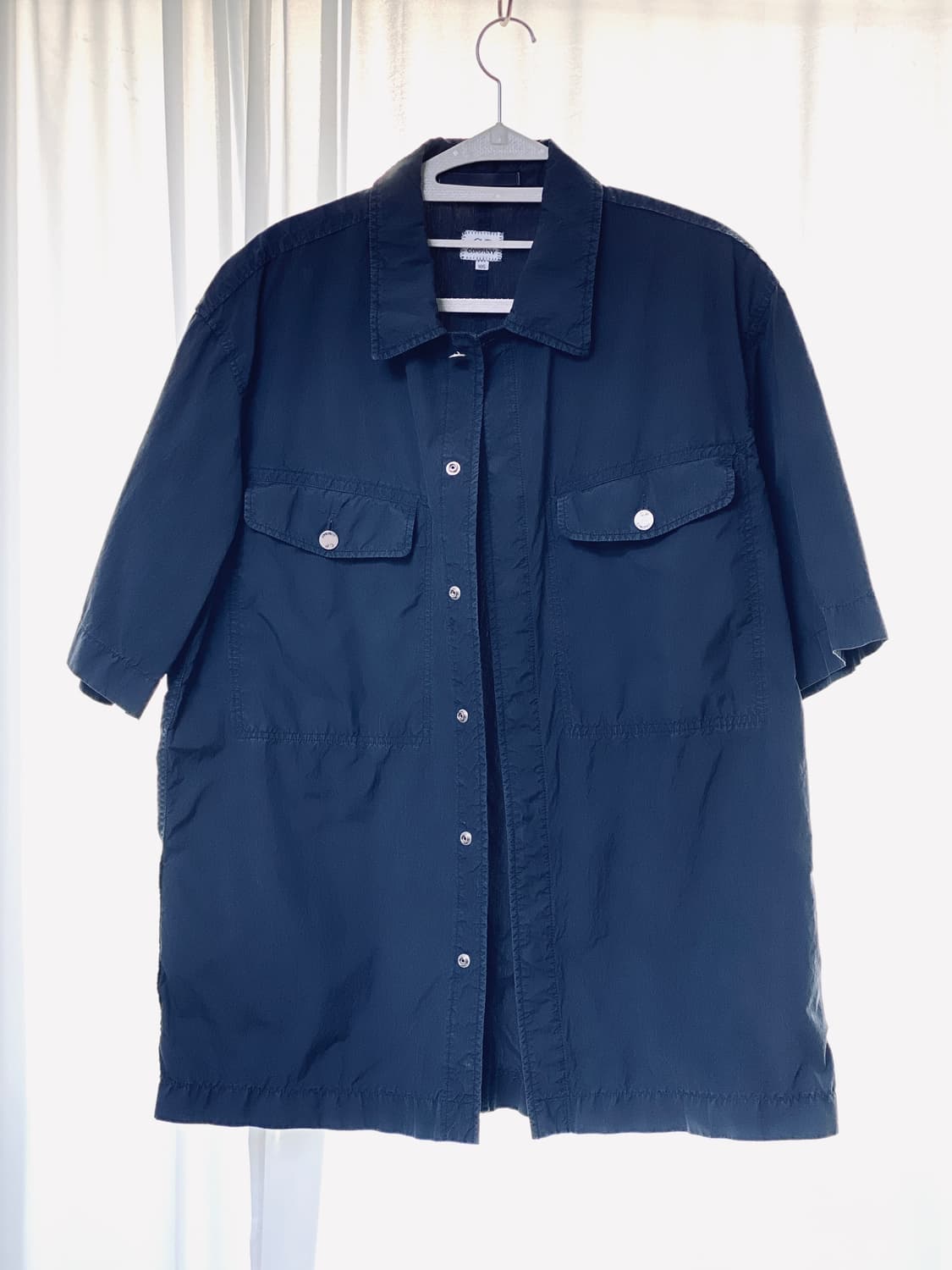 C.P. Company 반팔 포켓 남방 셔츠 네이비색 105 XL 상품이미지6
