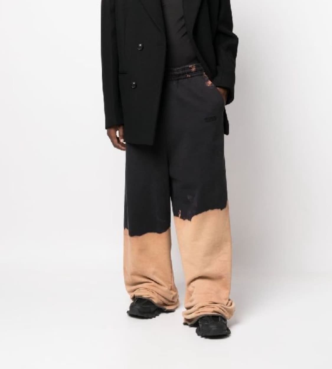 23ss 베트멍 블리치드 투톤 팬츠 상품이미지1