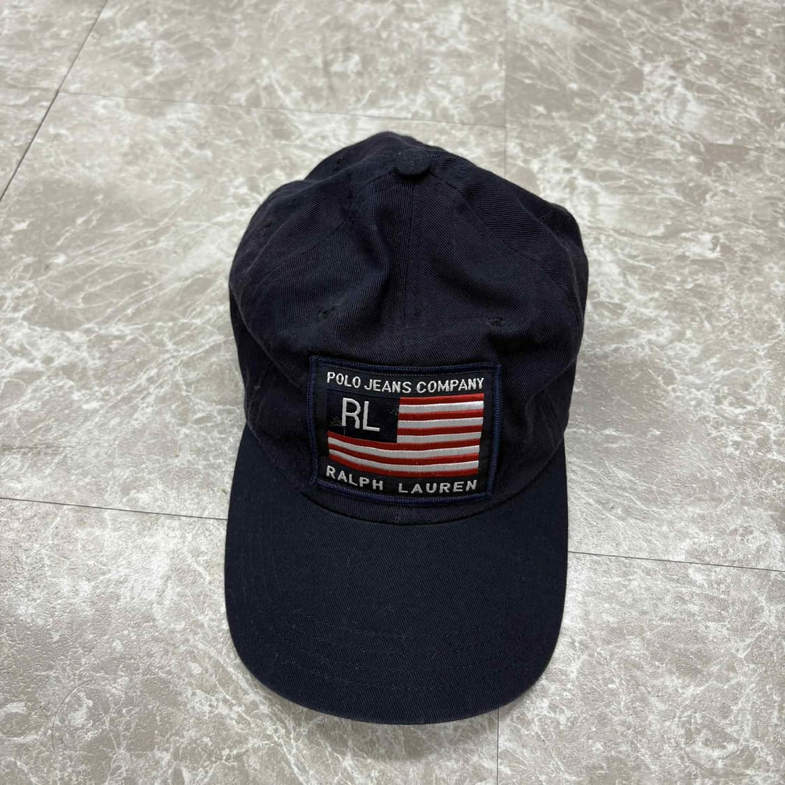 폴로 랄프로렌 진스 성조기 네이비 볼캡(OS) 상품이미지2