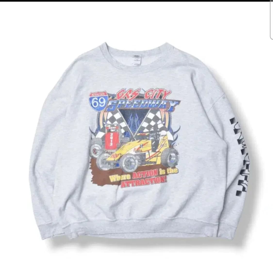 90s 레이싱 맨투맨 스웻셔츠 2xl  상품이미지2