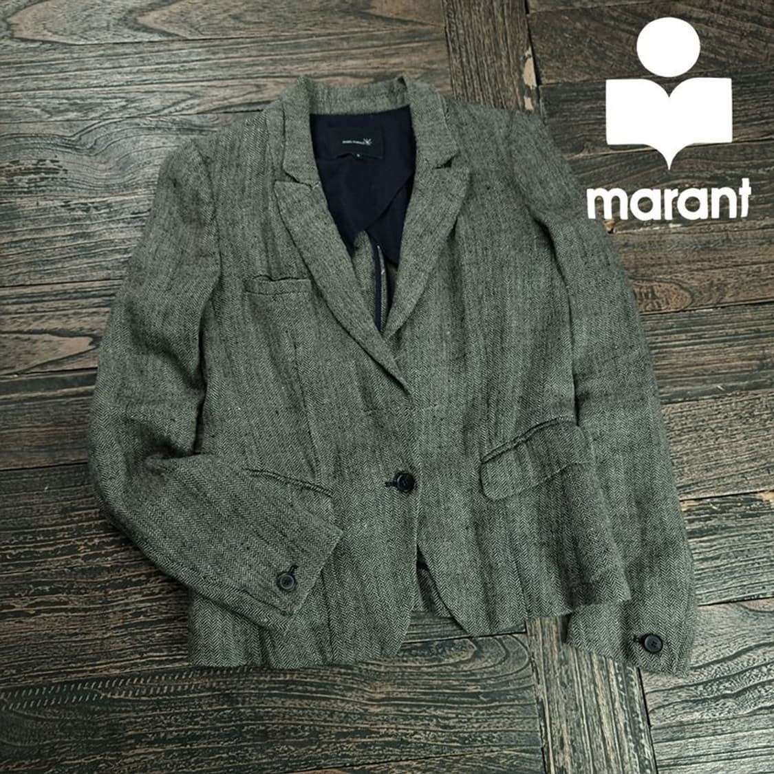 [이자벨마랑] 빈티지 모직 블레이저 자켓 P01582 상품이미지1