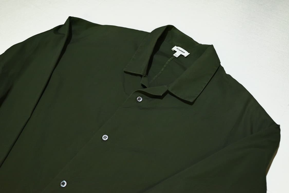 jil sander cotton opencolor shirt 상품이미지2