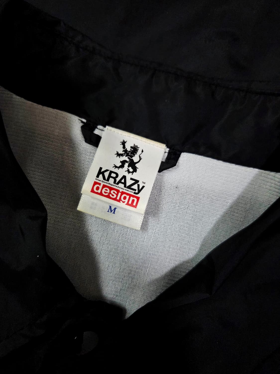 KRAZY 블랙 코치 재킷 상품이미지7