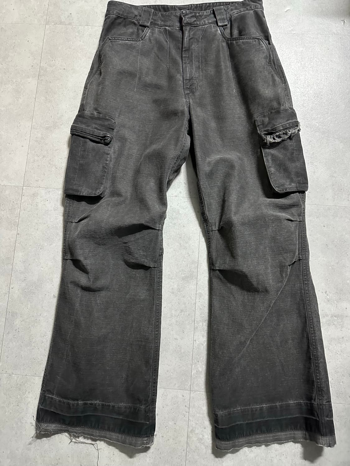 (M) xlim ep.8 03 trousers washed black 상품이미지2