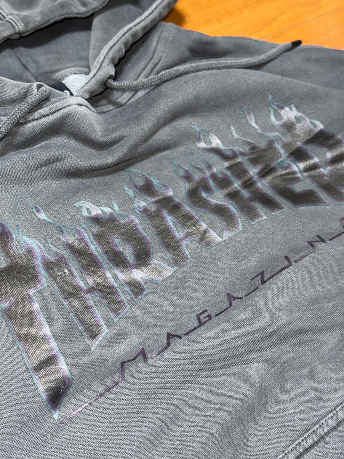 Thrasher Pigment Dyed Flame Hoodie 상품이미지2