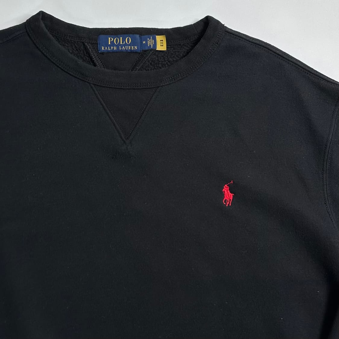 폴로 랄프로렌 블랙 맨투맨 상품이미지3
