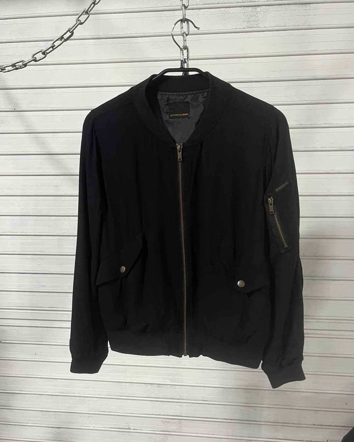 90s Hysteric Glamour ma-1 jacket 상품이미지4