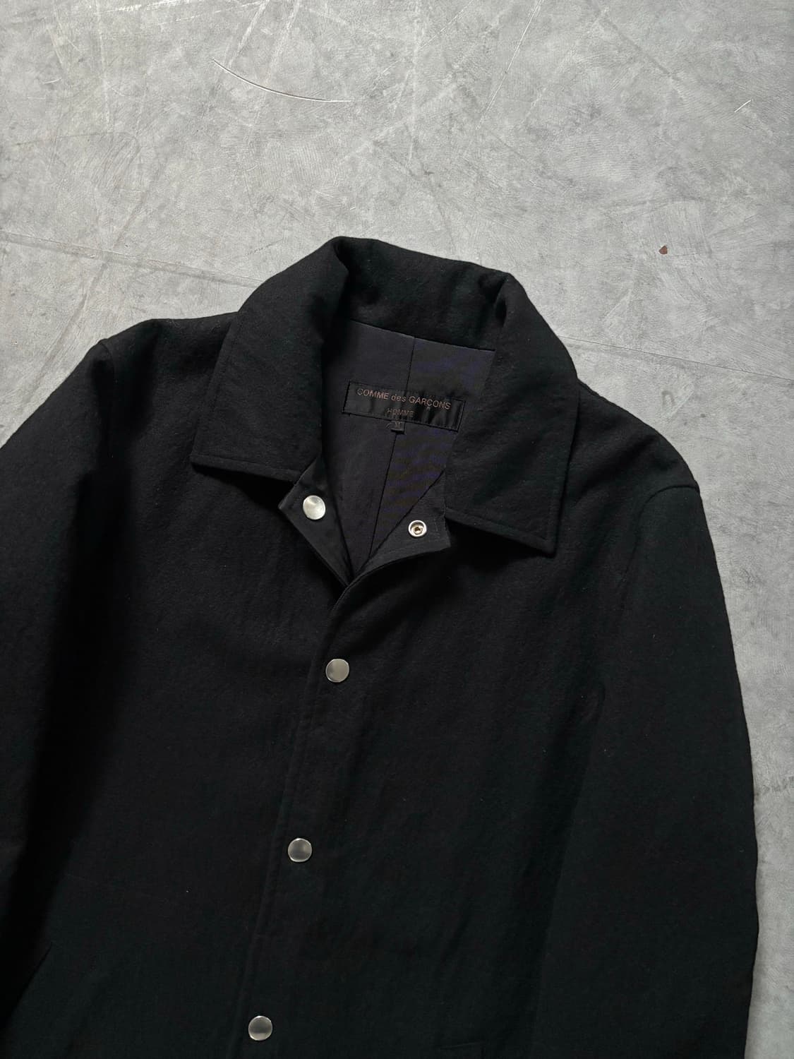 Comme des Garcons  homme 꼼데가르송 옴므 블랙 리버시 상품이미지2