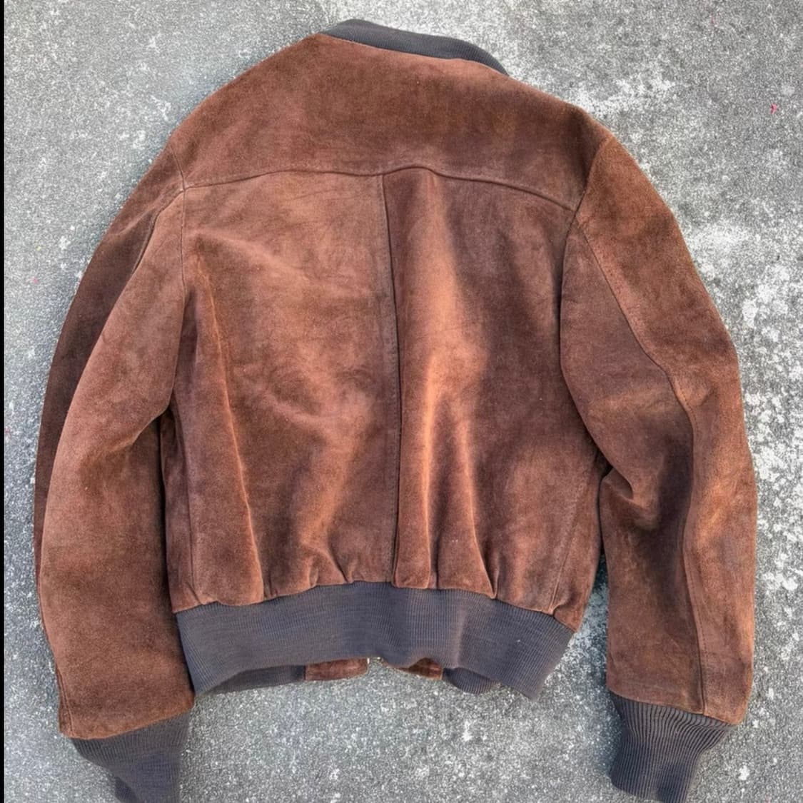 [Schott NYC] USA 빈티지 스웨이드 브라운 레더 자켓 상품이미지2