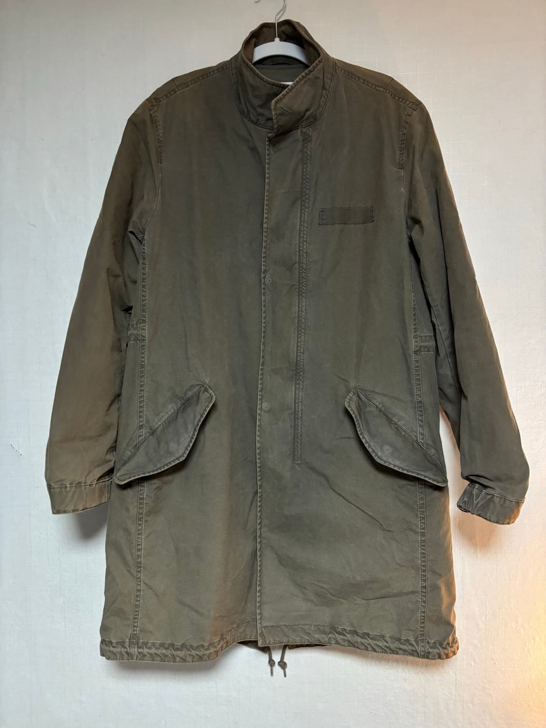 올세인츠 카키 야상 파카 (내외피 분리) 상품이미지1