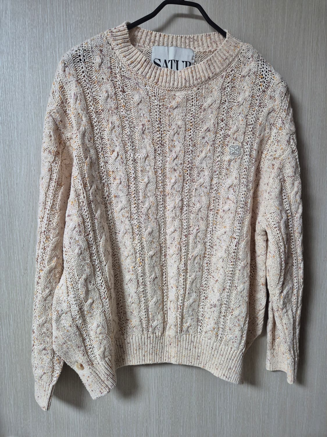 세터 몬타라 슬릿 케이블 풀오버 니트 보헤미안 m 상품이미지2