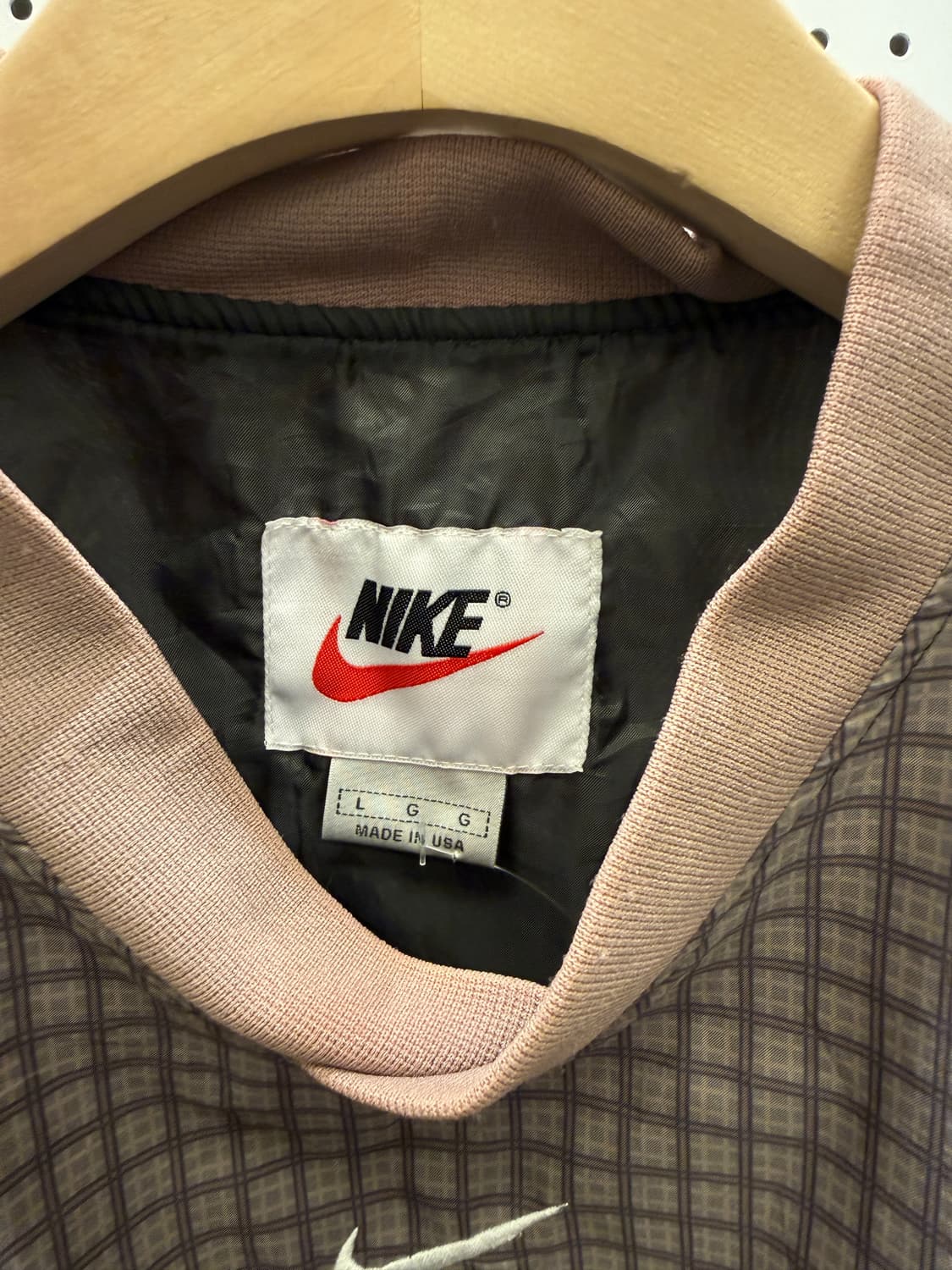 나이키 빈티지 체크 V넥 풀오버 U811 상품이미지5