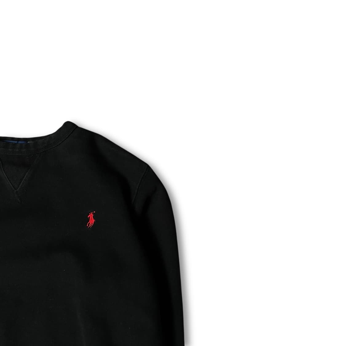 폴로랄프로렌 레드포니 블랙 맨투맨 S 상품이미지2