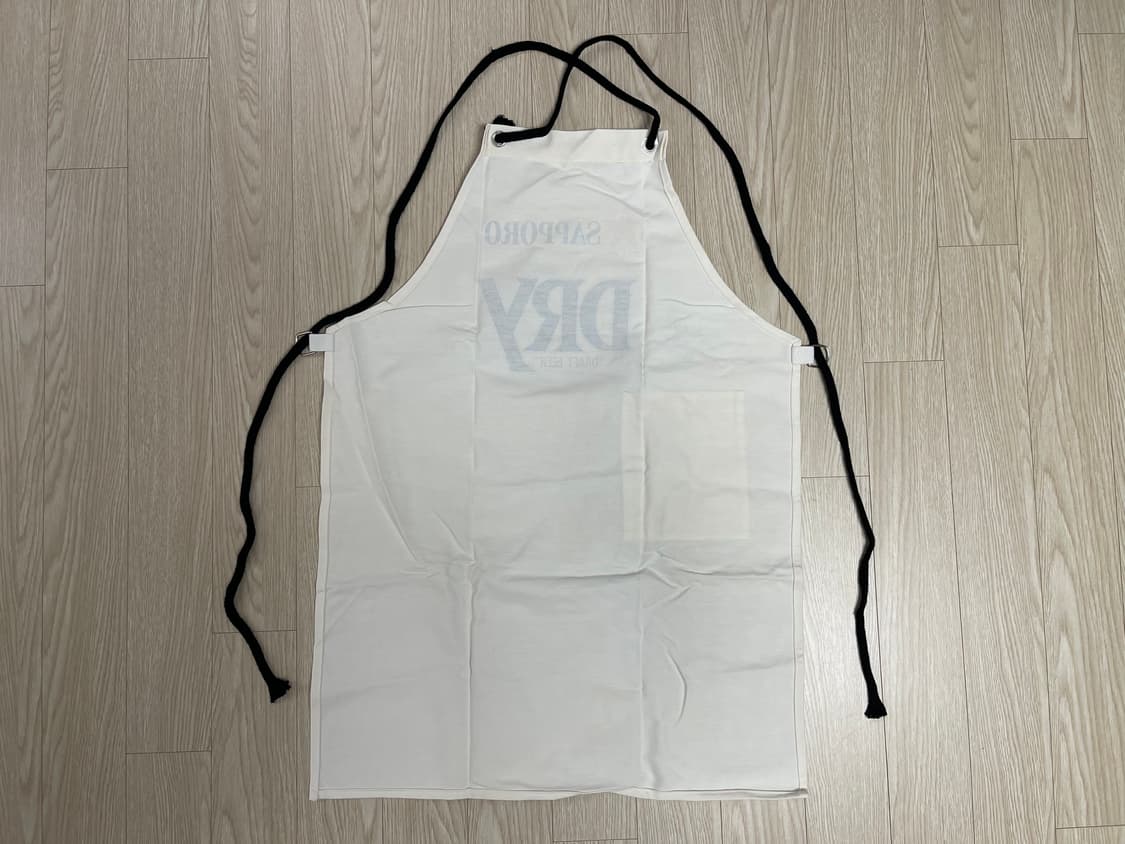 삿포로 드라이 그래프트 비어 빈티지 앞치마 13번 90s 상품이미지4