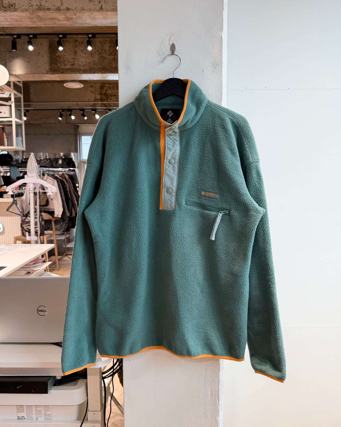 컬럼비아 그린 아노락 플리스 상품이미지2