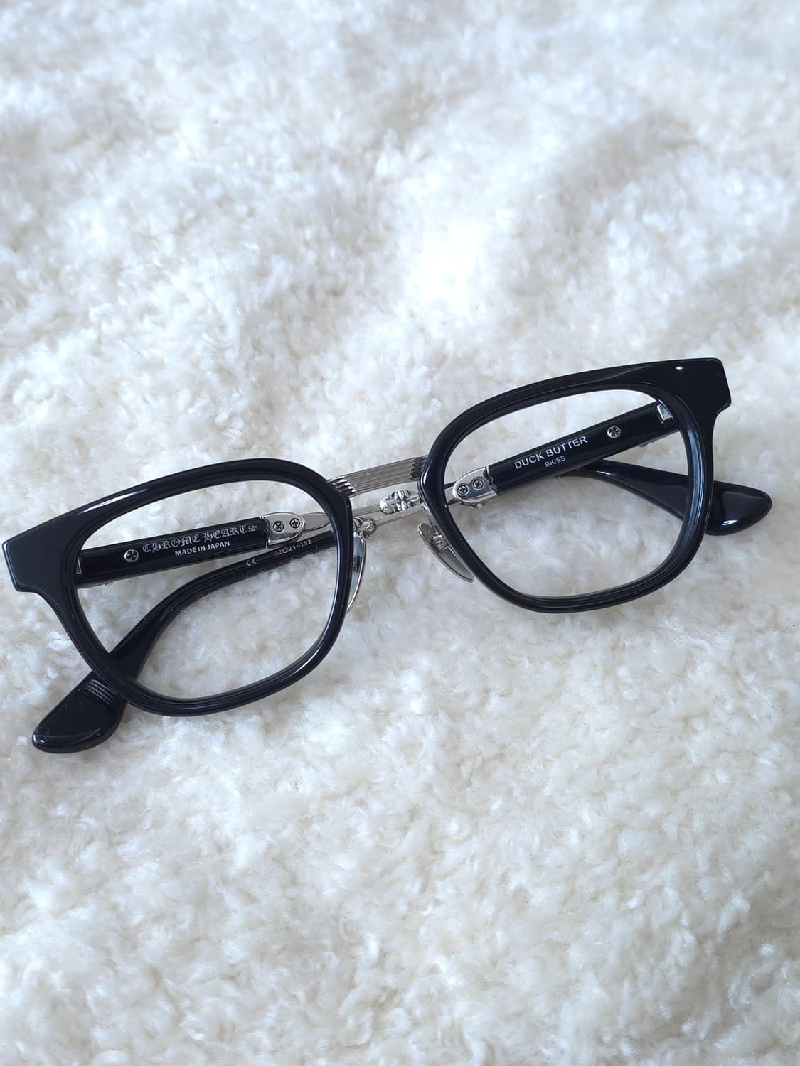 [OS] 크롬하츠 덕버터 안경 블랙 실버 상품이미지3