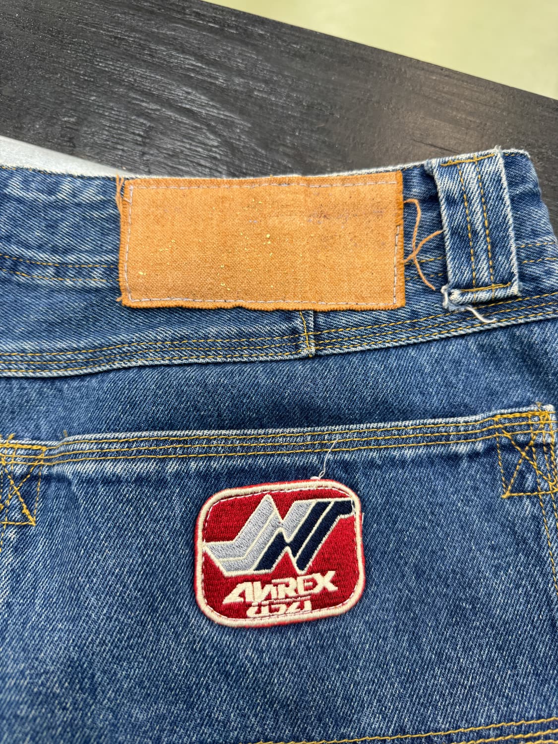 아비렉스 니 포켓 데님 카펜터 팬츠 상품이미지7