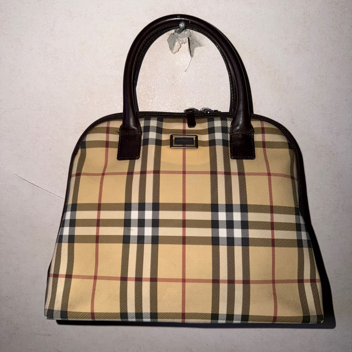 빈티지 버버리 노바체크 토트 상품이미지2