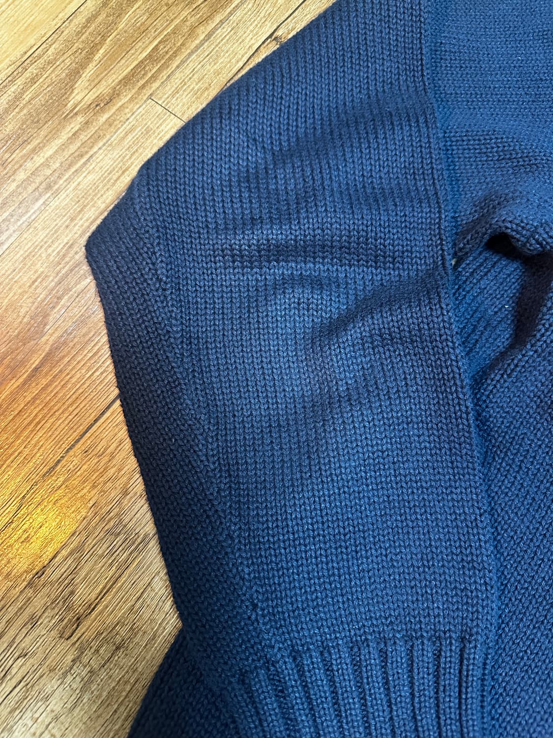 [L] 폴로 성조기 네이비 니트 상품이미지4