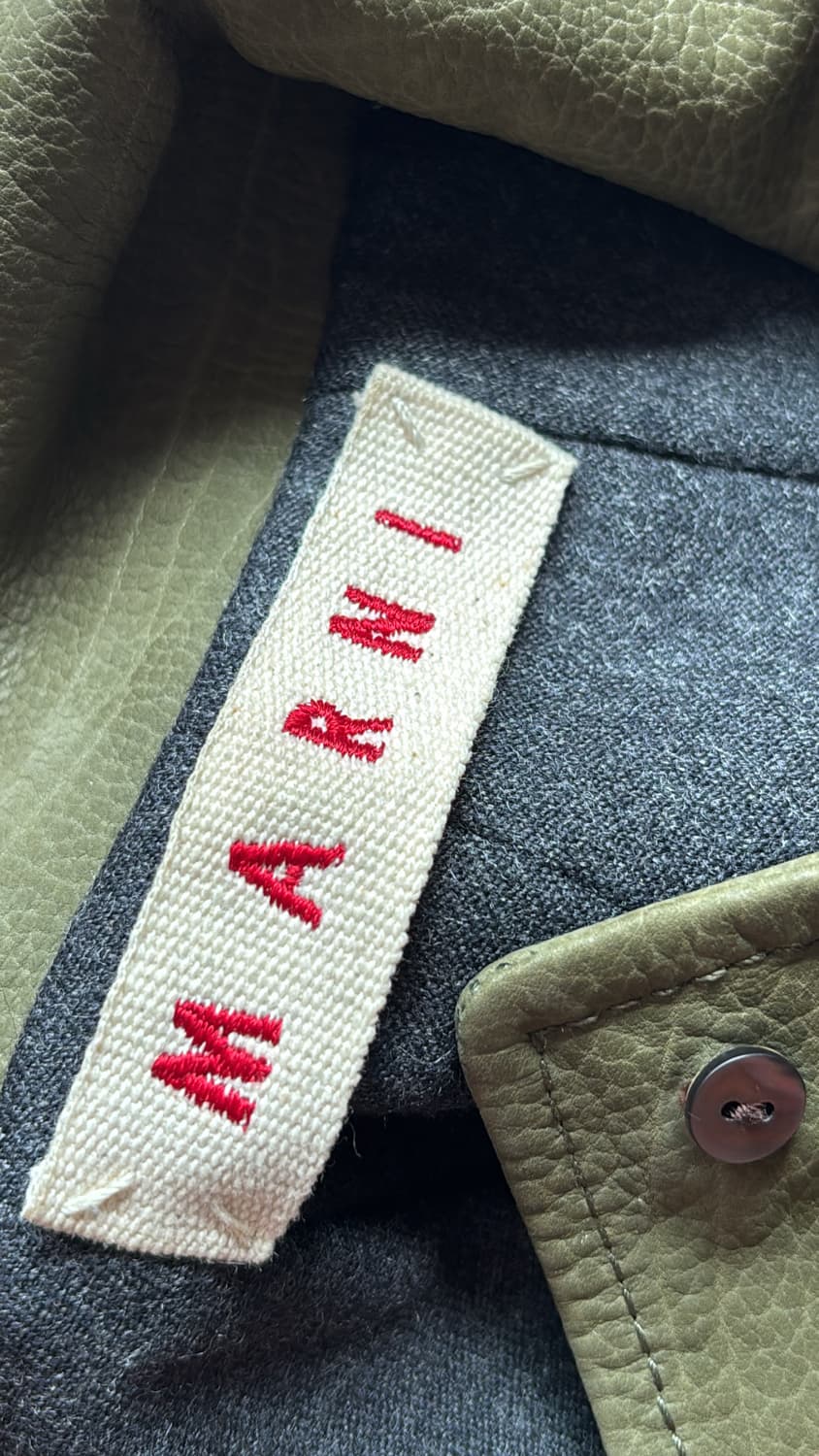 Calfskin High Neck Jacket 상품이미지10