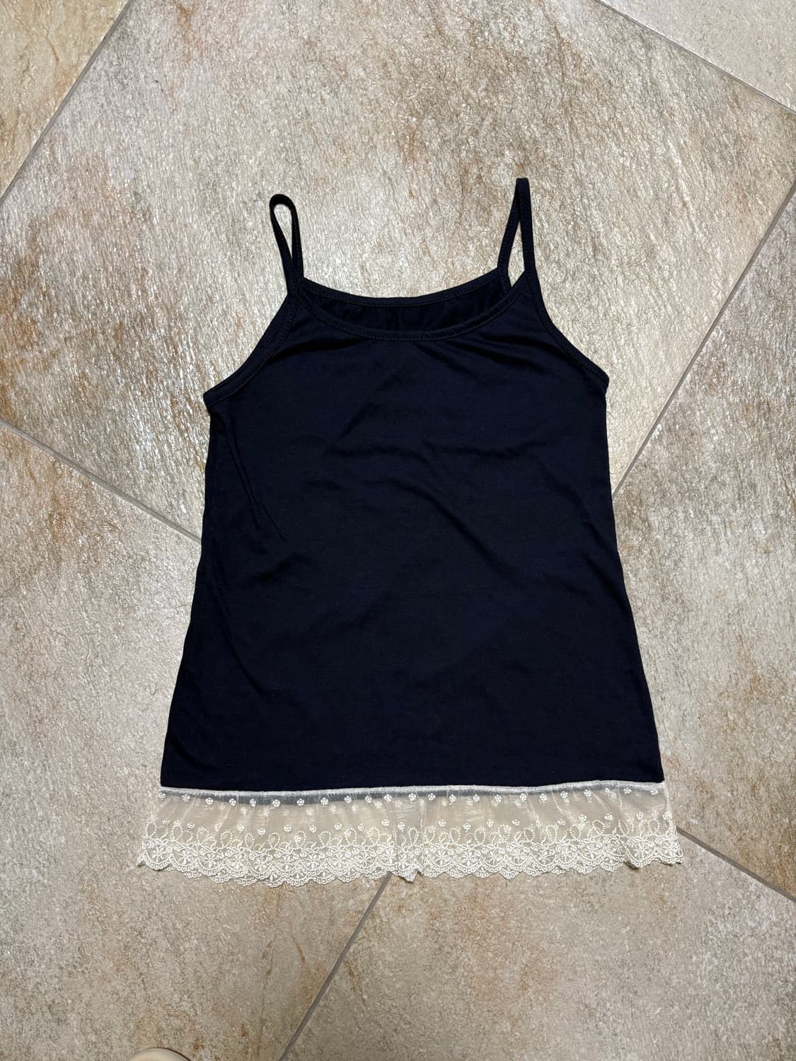 빈티지 레이스 나시 상품이미지1