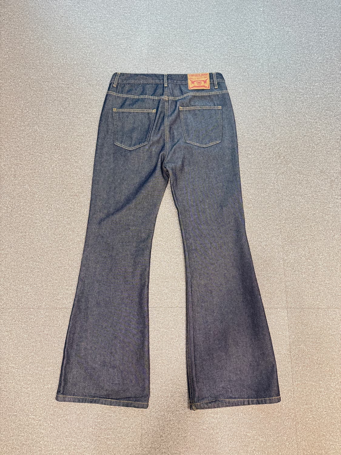 Dnsr 시그니처 플레어 데님 팬츠 인디고 L  상품이미지9