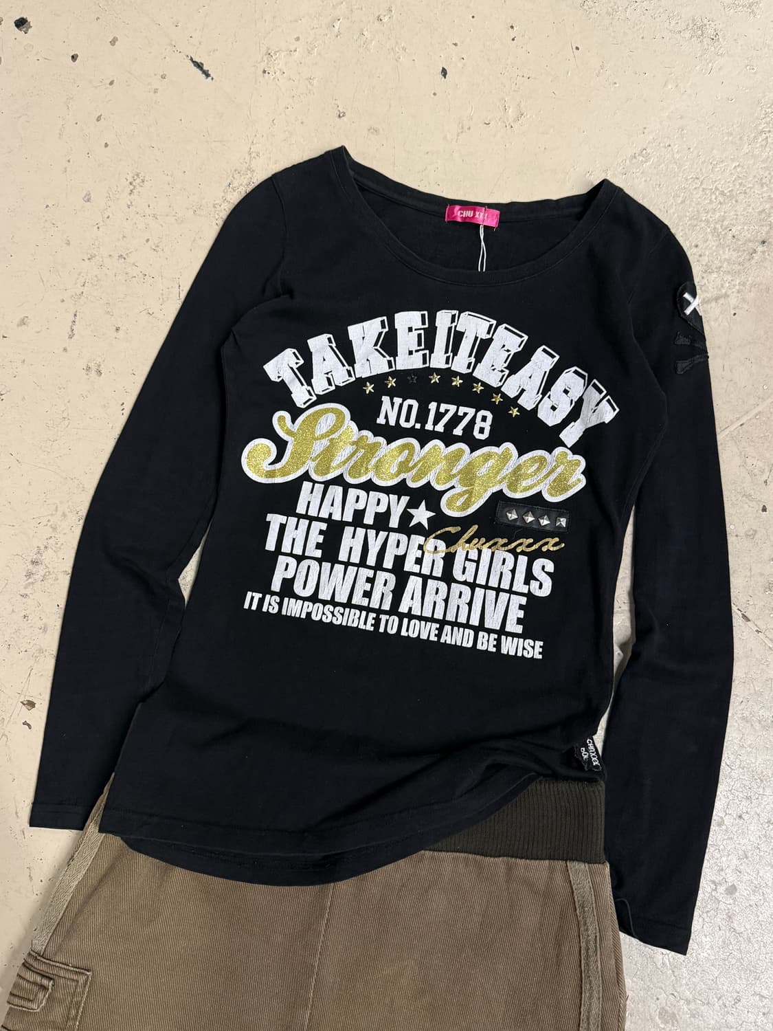 Y2k girl cody set 상품이미지2