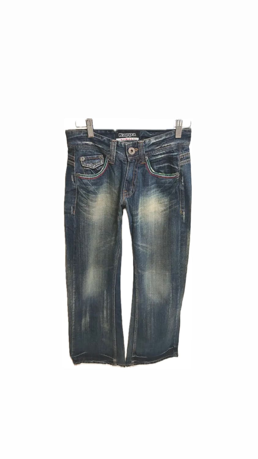 vintage kappa washed low rise jeans  상품이미지2