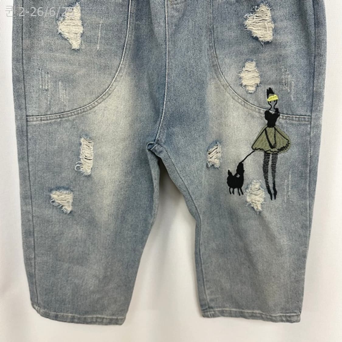 보세 여자 편한 밴딩 바지 L (26-32인치정도) HH 상품이미지3